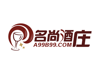 廖燕峰的名尚酒莊進(jìn)口紅酒logo設(shè)計(jì)