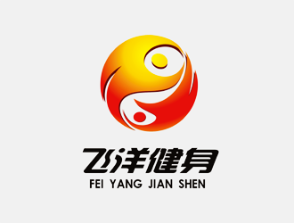 飛洋健身logo設(shè)計(jì)