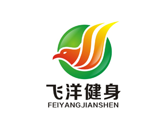 李泉輝的飛洋健身logo設(shè)計(jì)