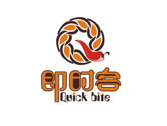 周國強的Quick bite 即食客logo設計