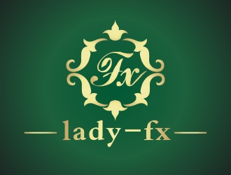 張軍代的lady-fx皮具箱包logologo設計