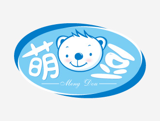 麥琪的萌豆兒童陶瓷藝術DIYlogo設計