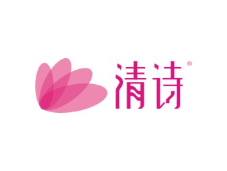 韋百戰(zhàn)的清詩logo設(shè)計