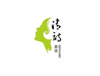 AR科技核心～雪狐設(shè)計的清詩logo設(shè)計