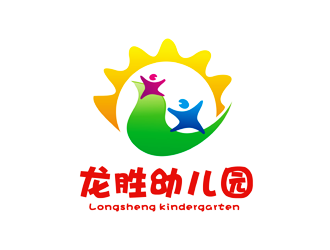 譚家強(qiáng)的龍勝幼兒園logo設(shè)計