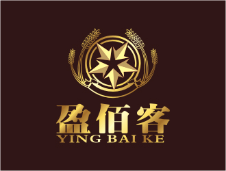 楊福的盈佰客酒業(yè)logo設(shè)計(jì)