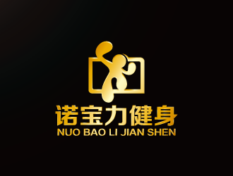 周金進(jìn)的新疆喀什諾寶力健身logo設(shè)計(jì)