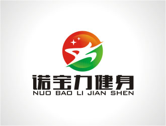 楊福的新疆喀什諾寶力健身logo設(shè)計(jì)