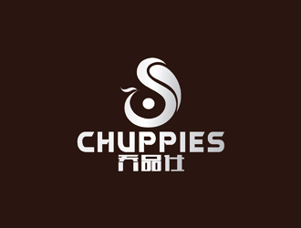 許明慧的英文:chuppies 中文：喬品仕logo設(shè)計