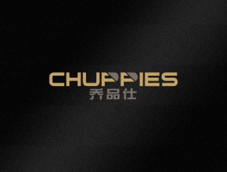 林培海的英文:chuppies 中文：喬品仕logo設(shè)計