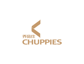 陳兆松的英文:chuppies 中文：喬品仕logo設(shè)計