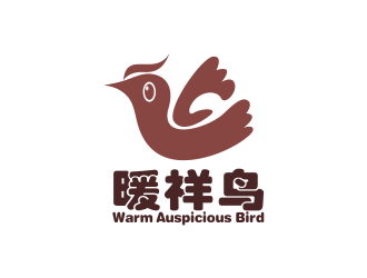 林思源的暖祥鳥（Warm auspicious bird，通過這些字母給縮寫一下，）品牌商標(biāo)設(shè)計公司完成公司logo設(shè)計