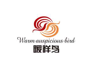 周國強的暖祥鳥（Warm auspicious bird，通過這些字母給縮寫一下，）品牌商標(biāo)設(shè)計公司完成公司logo設(shè)計