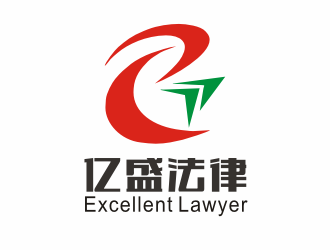 安齊明的億盛法律logo設計