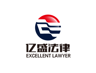 黃安悅的億盛法律logo設計