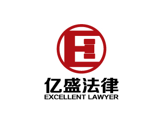 陳兆松的億盛法律logo設計