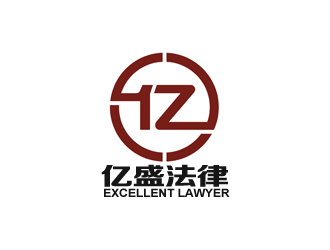 倉小天的億盛法律logo設計