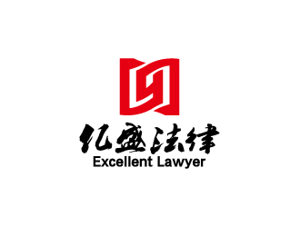 楊勇的億盛法律logo設計