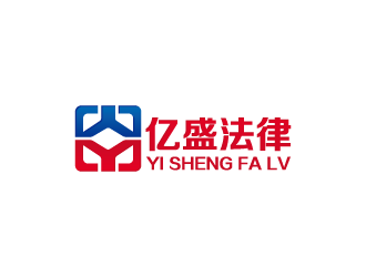 周金進的億盛法律logo設計