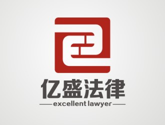 李泉輝的億盛法律logo設計