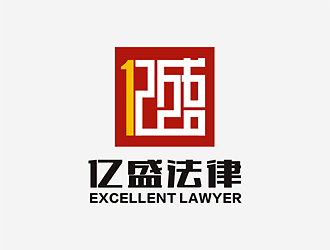 劉帥的億盛法律logo設計