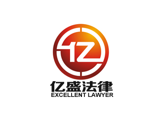 倉小天的億盛法律logo設計