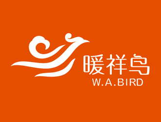 李桂平的暖祥鳥（Warm auspicious bird，通過這些字母給縮寫一下，）品牌商標(biāo)設(shè)計公司完成公司logo設(shè)計