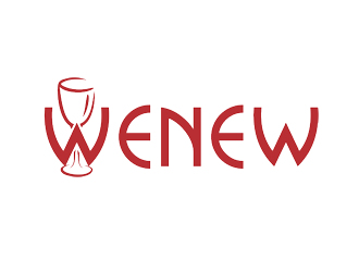 廖燕峰的WENEW進口紅酒商標(biāo)logo設(shè)計