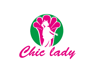 何錦江的CHIC LADYlogo設(shè)計(jì)