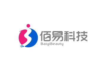 劉祥慶的佰易美容設備廠logo設計