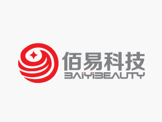 孫紅印的佰易美容設備廠logo設計