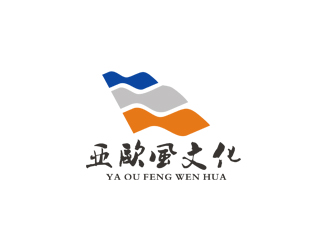 盛銘的亞歐風文化logo設計