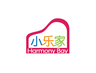 陳兆松的小樂家（中文名），harmony bay （英文名）logo設(shè)計