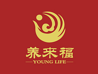 白冰的養(yǎng)來(lái)福瘦身工作室logo設(shè)計(jì)