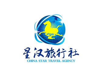 林玲的星漢旅行社logo設(shè)計