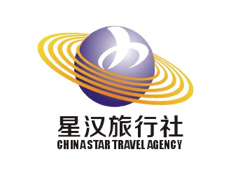 張友澆的星漢旅行社logo設(shè)計