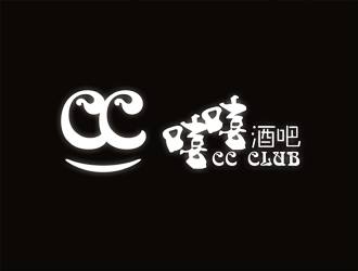 譚家強(qiáng)的嘻嘻酒吧，，，英文用CC CLUBlogo設(shè)計(jì)