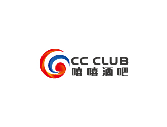 周金進(jìn)的嘻嘻酒吧，，，英文用CC CLUBlogo設(shè)計(jì)