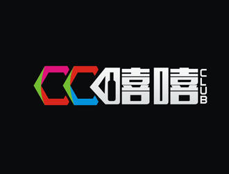 楊占斌的嘻嘻酒吧，，，英文用CC CLUBlogo設(shè)計(jì)