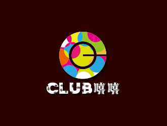 何錦江的嘻嘻酒吧，，，英文用CC CLUBlogo設(shè)計(jì)