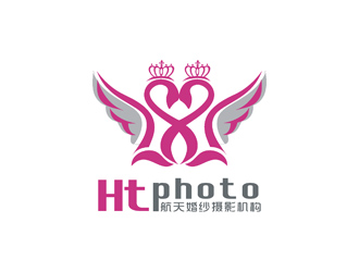 許明慧的航天婚紗攝影機(jī)構(gòu)/HTphotologo設(shè)計(jì)