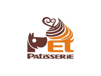 何嘉健的Pet Patisserie 蛋糕店logo設計