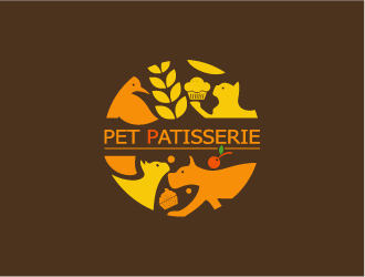 Ze的Pet Patisserie 蛋糕店logo設(shè)計(jì)