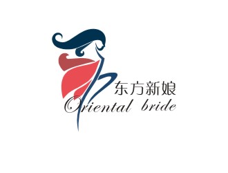 林恩維的東方新娘婚紗攝影l(fā)ogo設(shè)計