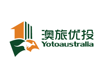 張曉明的澳旅優(yōu)投 英文名 Yotoaustralialogo設計