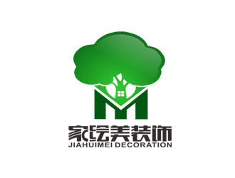 郭慶忠的家繪美裝飾logo設計