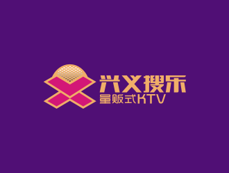 林思源的貴州興義搜樂量販?zhǔn)終TVlogo設(shè)計