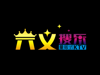 陳波的貴州興義搜樂量販?zhǔn)終TVlogo設(shè)計