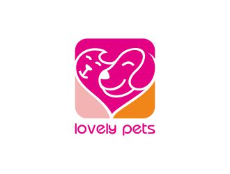 何嘉健的(移動版)lovely petslogo設計