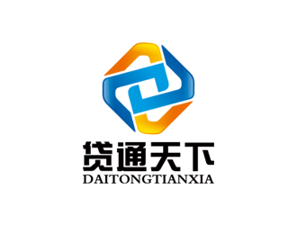 趙波的貸通天下logo設計